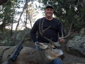 Congrats to Frank McKay from Texas on his first New Mexico mule deer buck!  