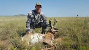 Congrats to Tom Cleary from California on your New Mexico Pronghorn!