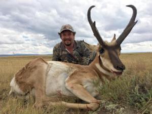 Congratulations Dr. William Plauche from Texas on your big New Mexico pronghorn!  